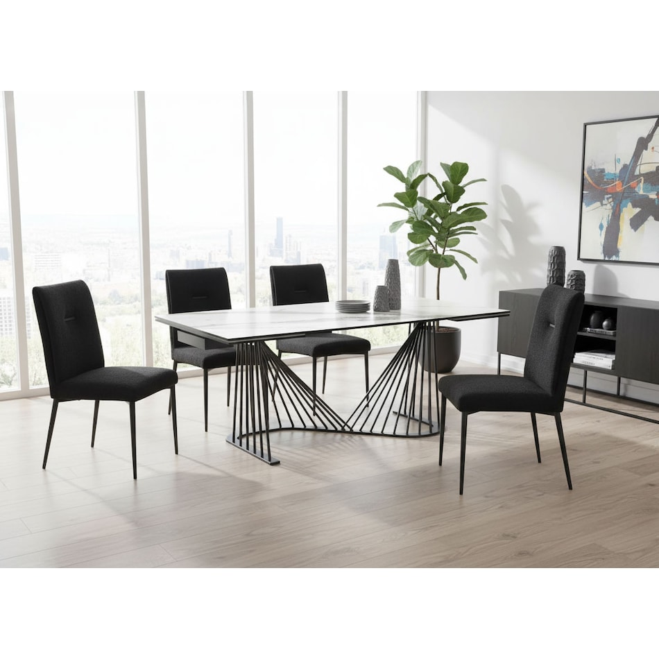 dining sets dtewhblk pcs  