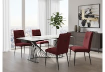 dining sets dtewhred pcs  