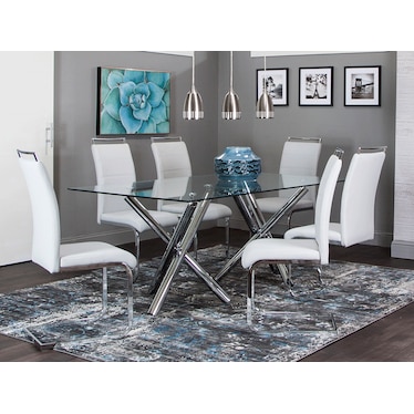 Mantis Grey Dining 5 Pcs Set