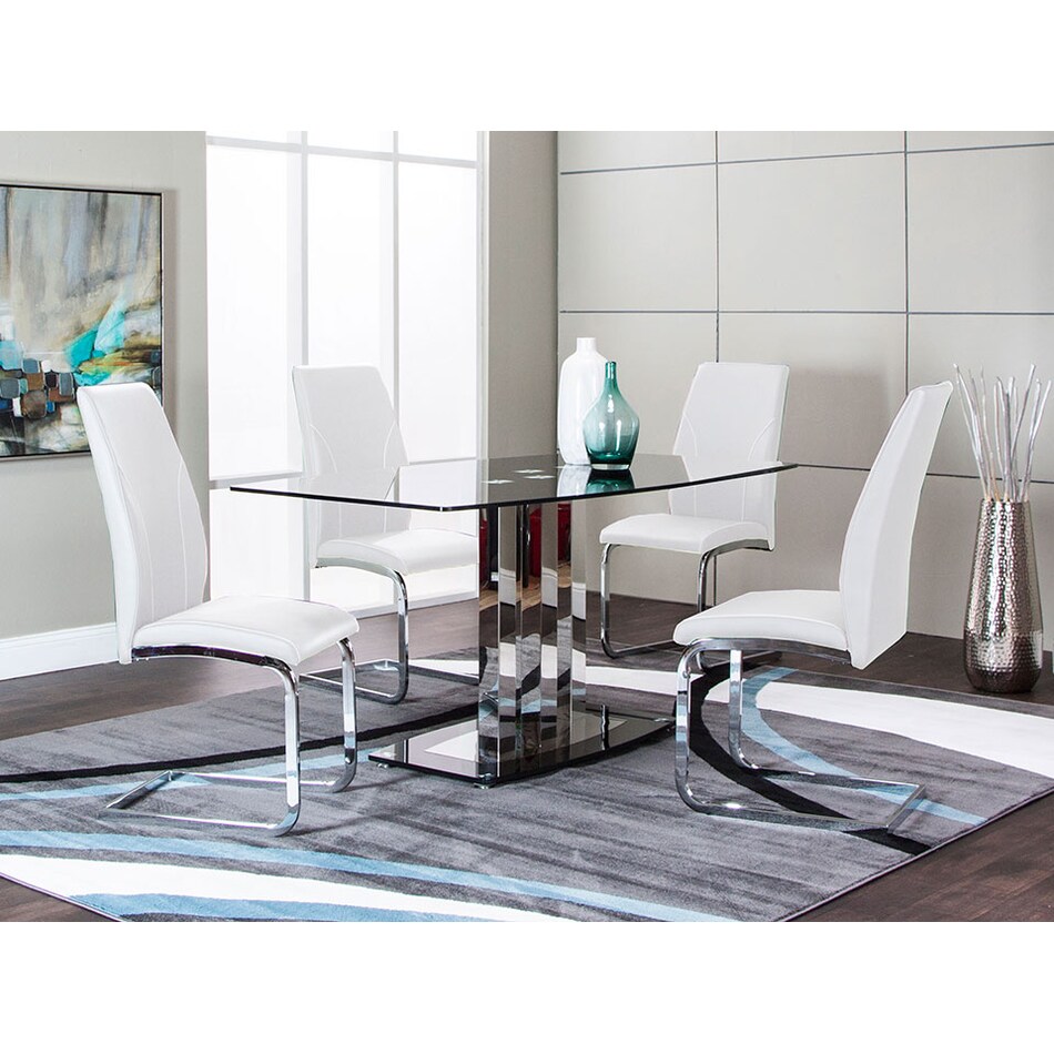 dining sets nd wht pcs  