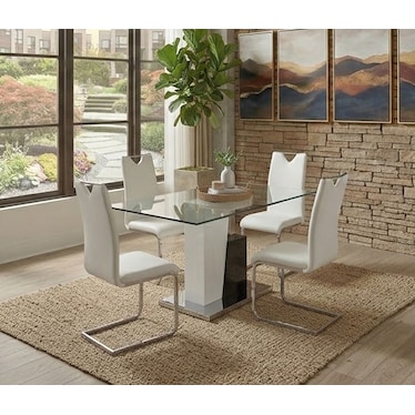 Dana White Dining 5 Pcs Set
