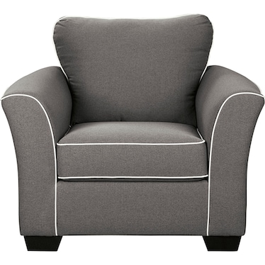 Domani Charcoal Chair