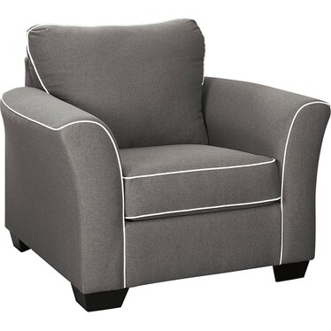 Domani Charcoal Chair