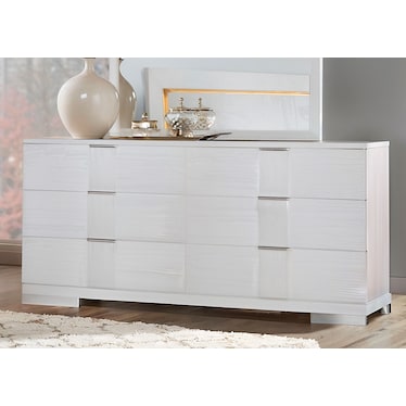 Paris White Dresser