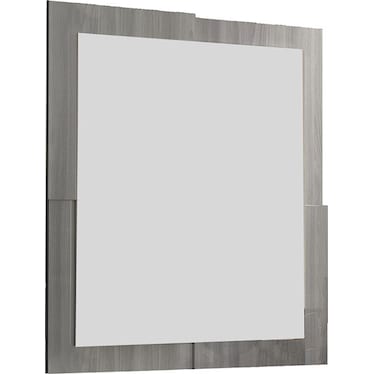 Infinity Gray Dresser & Mirror 2 Pcs Set