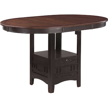 Lavon Chestnut 42" Extension Counter Height Dining Table