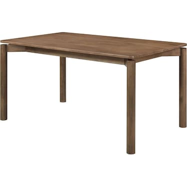 Brynn Natural Walnut 59" Rectangular Dining Table