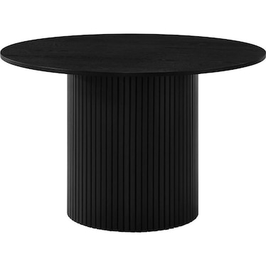 Kasimir Black 43" Round Dining Table