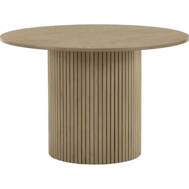 Kasimir Natural Oak 43" Round Dining Table