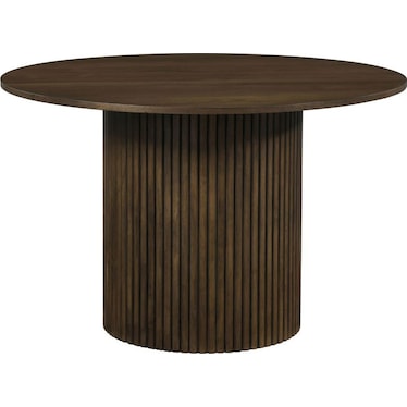 Kasimir Walnut 43" Round Dining Table