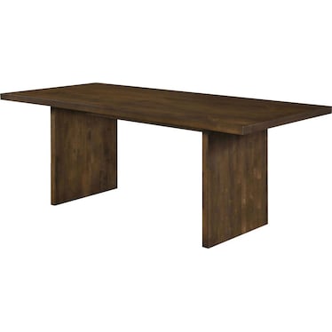 Valerio Walnut 82" Rectangular Dining Table