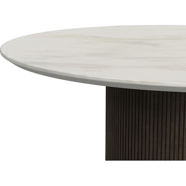 Sylvie Marble Top 47" Dining Table