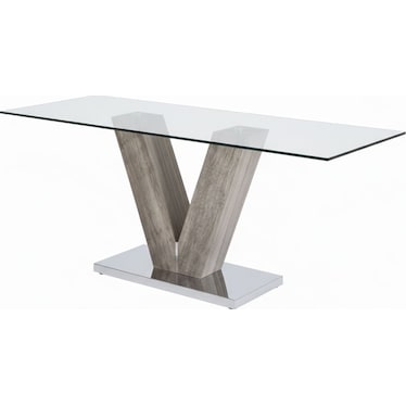 Veneto Brown 63" Dining Table