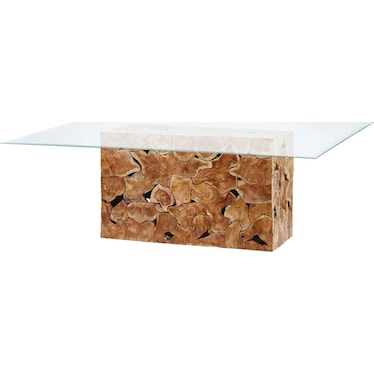 Briar 78" Natural Dining Table