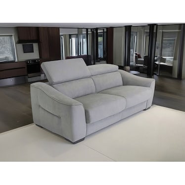 Efecto Gray Fabric European Sleeper Sofa