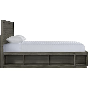 Elation Open Storage King Bed