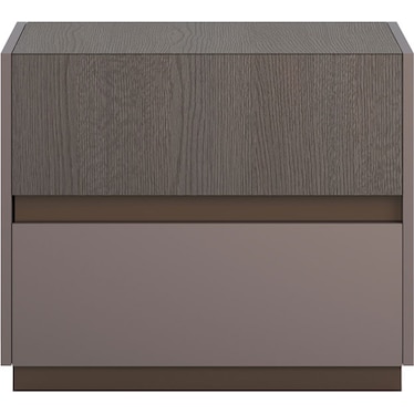 Elisa Oyster Taupe Nightstand