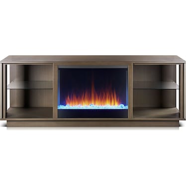 Flex Lex Gray 62" Electric Fireplace