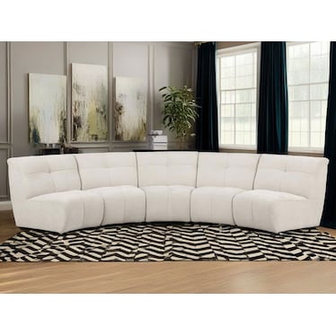 Florence Curved 5 Pcs Sectional