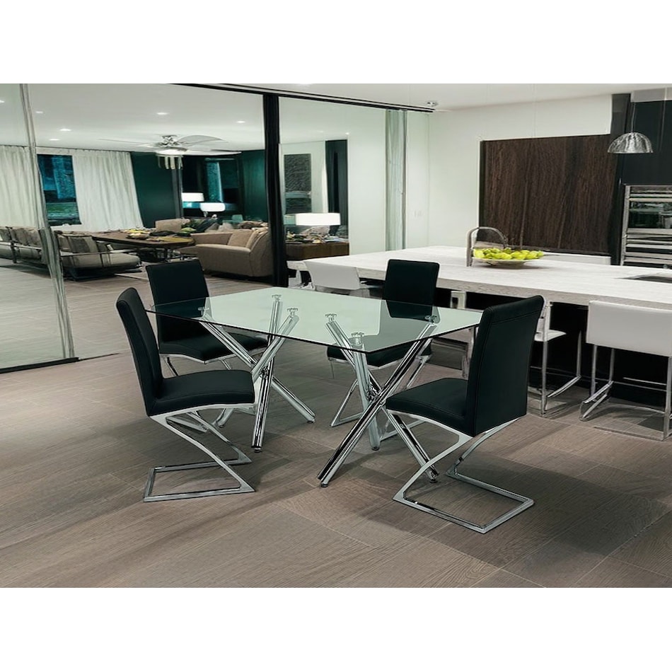 gavin dining sets gblk pcs  