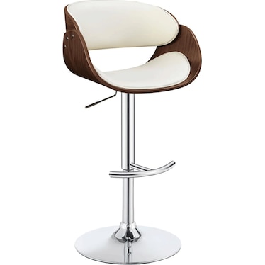 Gibson Cream Adjustable Bar Stool