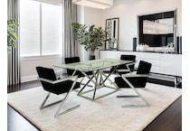 harlow dining sets blk pcs  