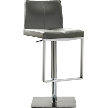 Ignacio Gray Adjustable Stool