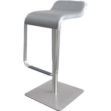 Isa Gray Adjustable Stool