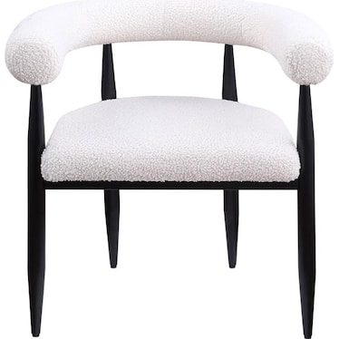 Jayden Cream Boucle Arm Chair