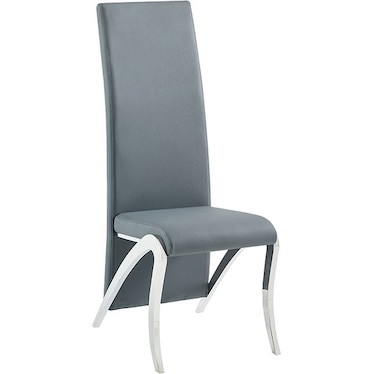 Julia Gray High Back Side Chair