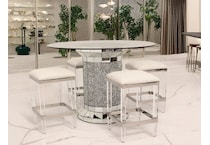 julie dining sets wht pcs  