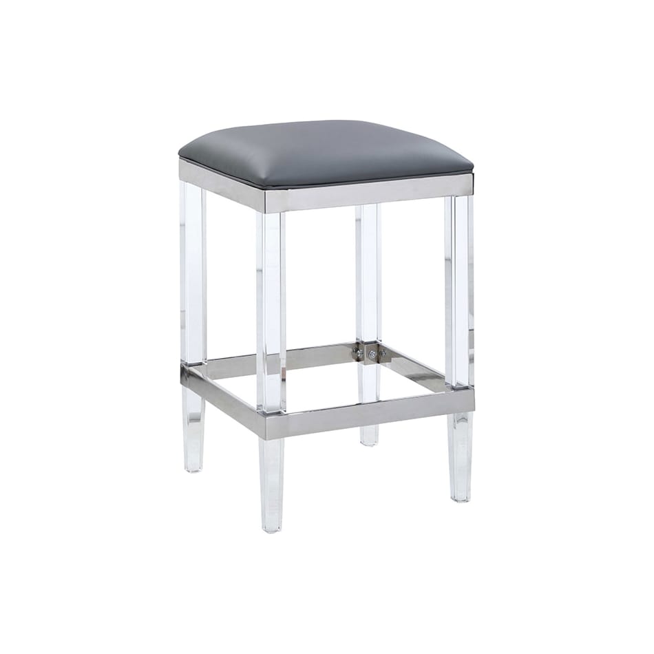 julie stools  gry pu  