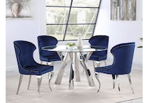 kai dining sets blu pcs  