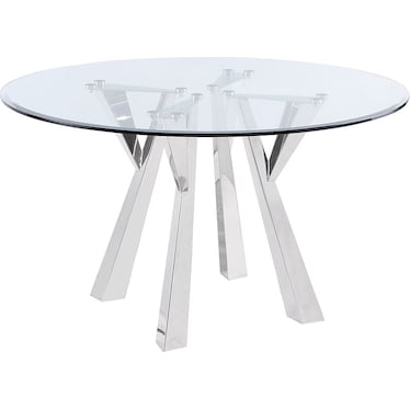 Kai Gray Round Dining 5 Pcs Set