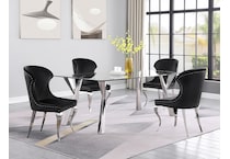 kai dining sets blk pcs  