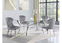 kai dining sets gry pcs  