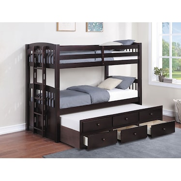 Kensington Twin over Twin Bunk Bed with Trundle