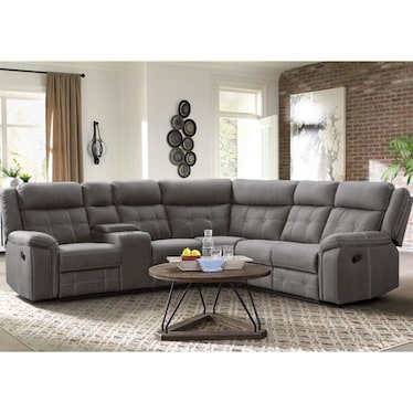 Keystone 2 Recliner Sectional