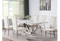 kiana dining sets  wht pcs  