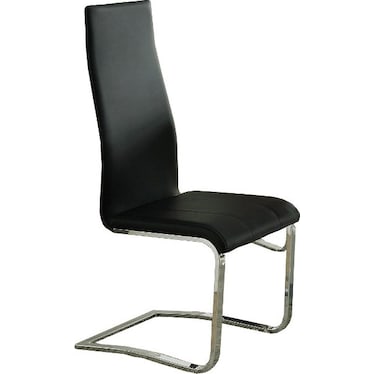 Lagos Black  Side Chair