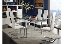 lagos dining sets rnwht pcs  