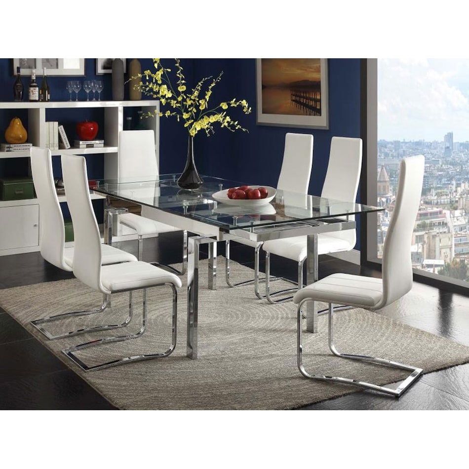 lagos dining sets rnwht pcs  