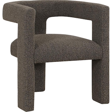 Liam Brown Boucle Accent Chair