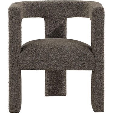 Liam Brown Boucle Accent Chair