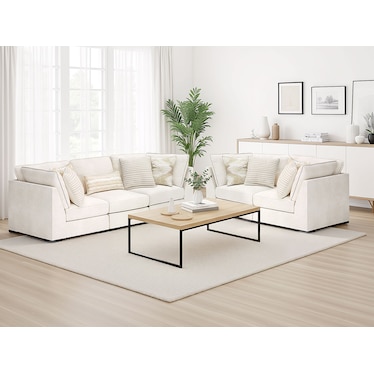 Acelynn 2 Modular Pcs Set