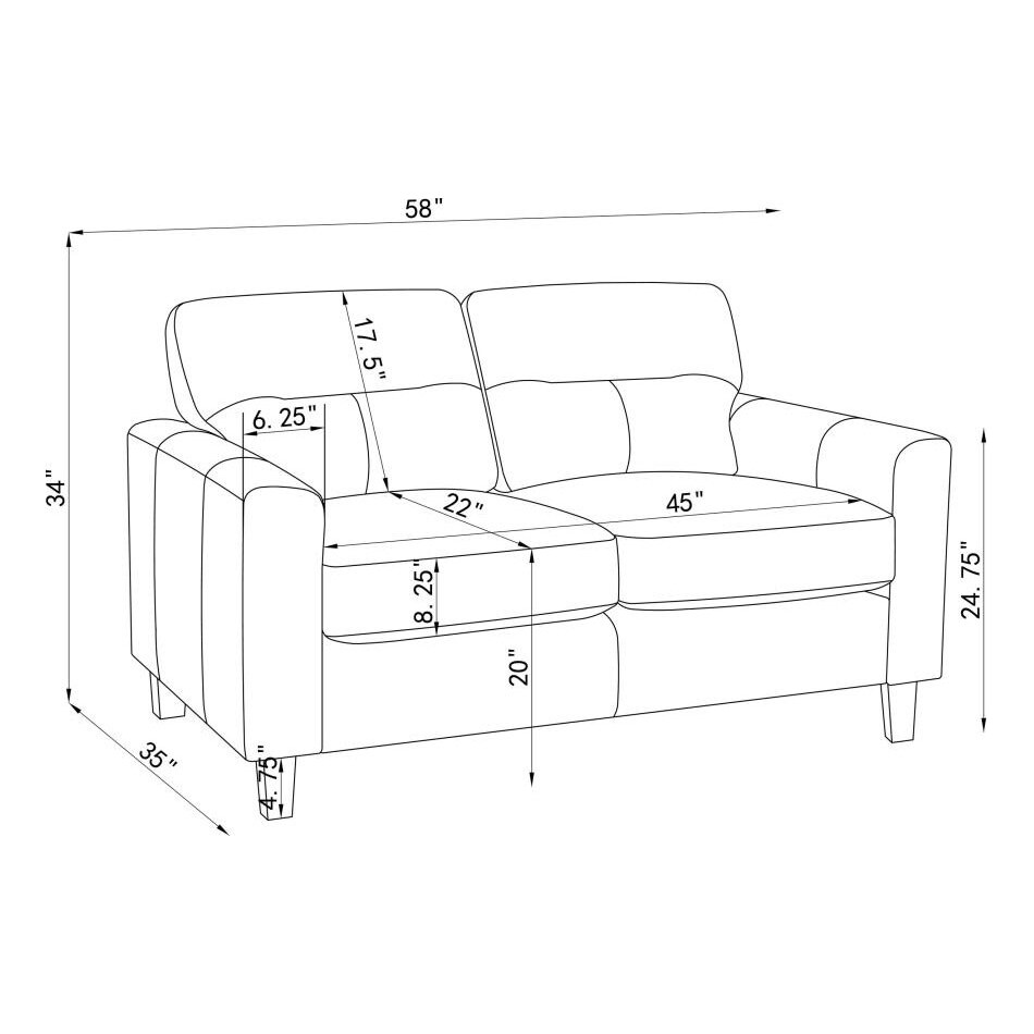 living room sets blk pcs  