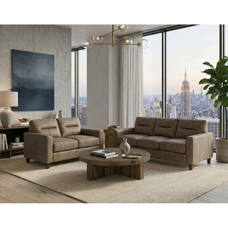 living room sets brn pcs  