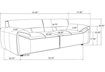 living room sets gry pcs  