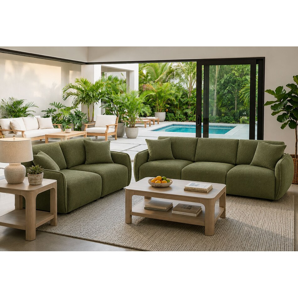 living room sets grn pcs  