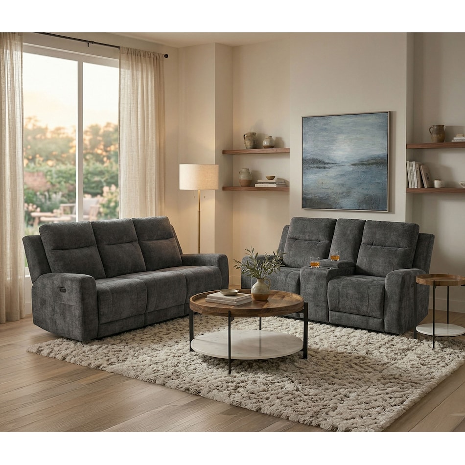 living room sets gry pcs  
